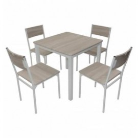 TABLE SERENA PVC CHENE BRUT...