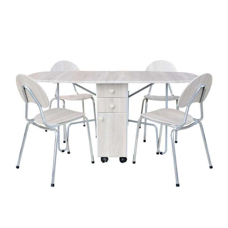 TABLE A TIROIR SOTUFAB PM EN PVC