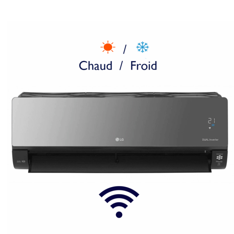 CLIMATISEUR LG SPLIT ARTCOOL MIRROIR