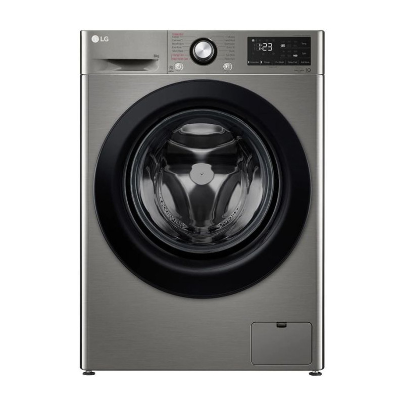 Machine à laver LG 8KG/1400TRS DD VIVACE SILVER