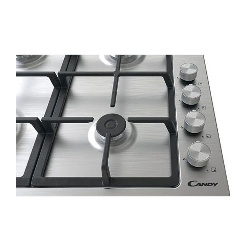 CANDY CHG6LX 4 FEUX - INOX