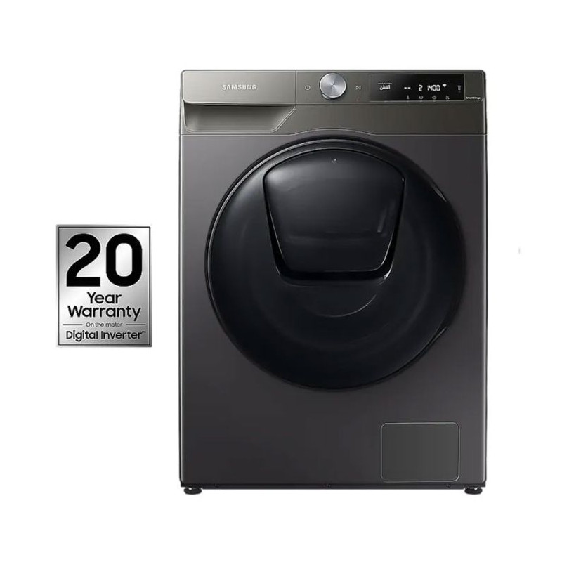 SAMSUNG WD10T654DBNLO ADWASH 10.5KG SILVRE