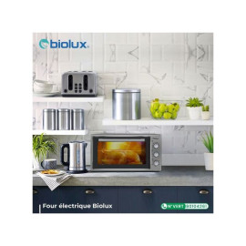 FOUR ELECTRIQUE BIOLUX M.35 TFG TURBO/FAN GRIS