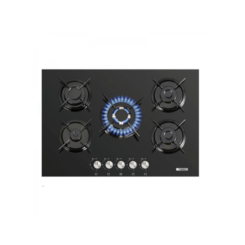 PLAQUE DE CUISSON ENCASTRABLE BIOLUX  5 F 85CM NOIR