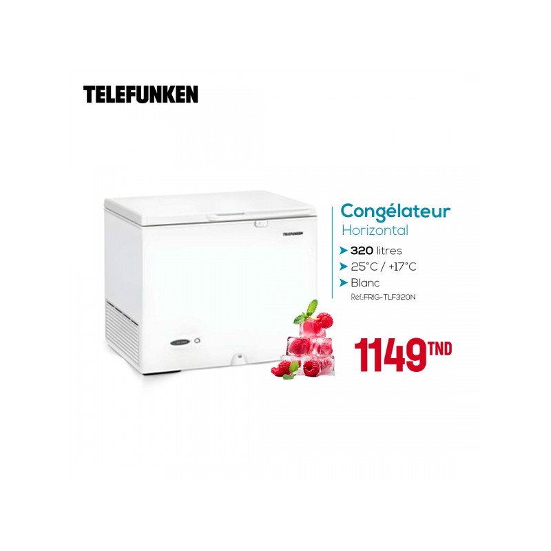CONGÉLATEUR HORIZONTAL TELEFUNKEN