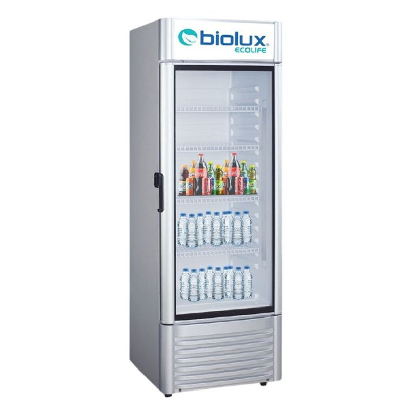 Réfrigérateur Vitrine Biolux M-VR50NF Gris