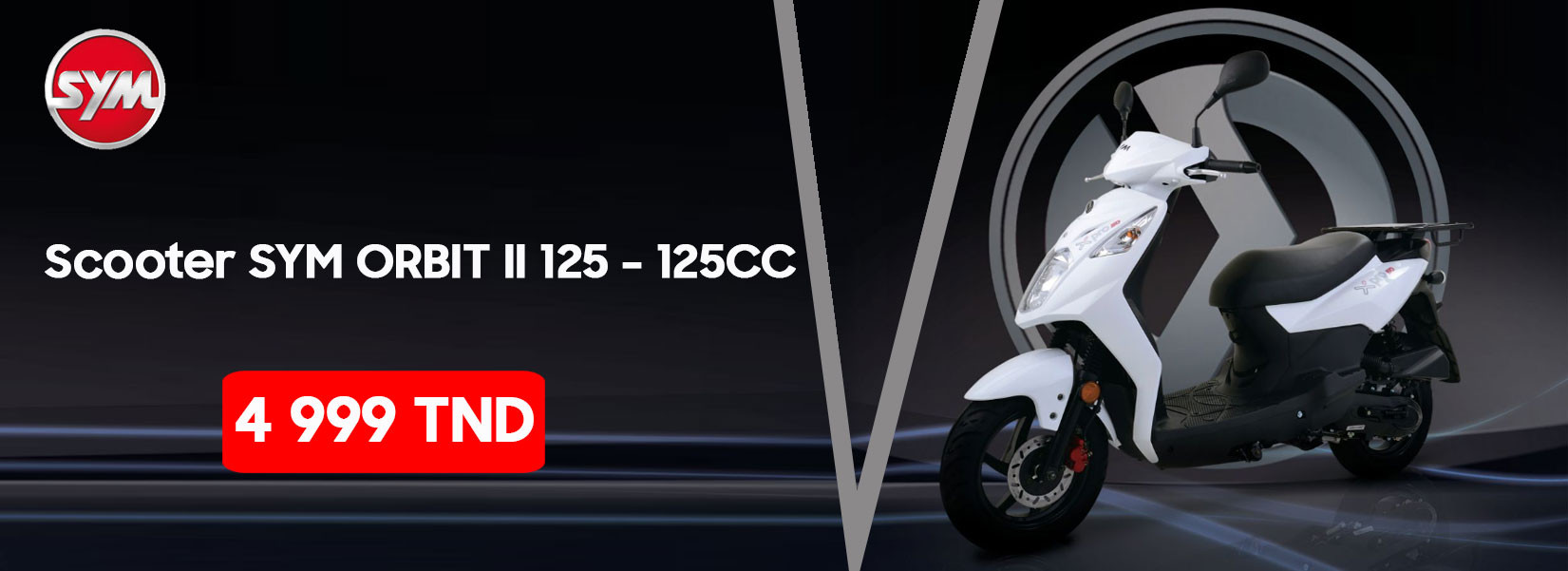 SCOOTER SYM ORBIT II 125 125CC